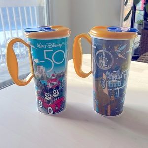 Disney Refillable Mugs - 50th Anniversary